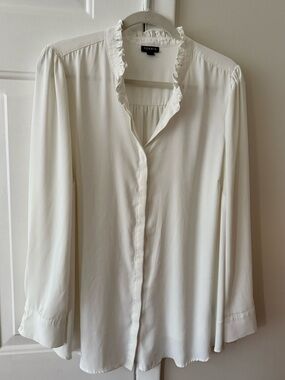 Dressy ivory top
